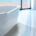 thumbnail image 1 of Xingzhi Bathroom Floor Mat Pebble Design Non-slip Square Carpet Bathing Shower Bathtub PVC Pad, Transparent, 1 of 9