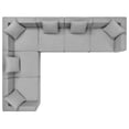 thumbnail image 4 of Modway Saybrook Canapé Sectionnel 6 Pcs Rembourré pour Patio Extérieur, 4 of 11