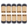 thumbnail image 4 of Pointe de Snooker, Pointe de Queue de Billard, Cuir Cuivre + Pu 10pcs pour la Colle sur la Pointe de Snooker 11MM, 4 of 8