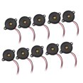 thumbnail image 4 of 10 Pcs/Pack Alarme Piézo Buzzer DC 12V 85dB Son Interactif Piezzo, 4 of 8