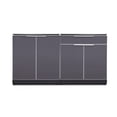 thumbnail image 1 of NewAge Products Outdoor Kitchen Aluminum 2 Piece Cabinet Set, 1 of 11