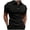Black, variant on Ketyyh-chn99 Cotton Polo Shirts for Men Sweatshirt Button Pocket Cotton Linen Casual Short Sleeve Shirt Loose Solid Color Shirt Tops Grey,XL