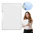 thumbnail image 2 of 1 Pack White Report Covers with Swing Clip, File Folder with Swing Clip, 30 Sheets Capacity, Slide Locking Report Covers, Letter Size, Front Report Covers for Documents Presentation Resume Office, 2 of 9