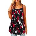 thumbnail image 4 of ziyahi Hauts d'Été à Bretelles Col Rond Camisole Sans Manches Imprimée Vêtements pour Femmes, Type 2, S, 4 of 7