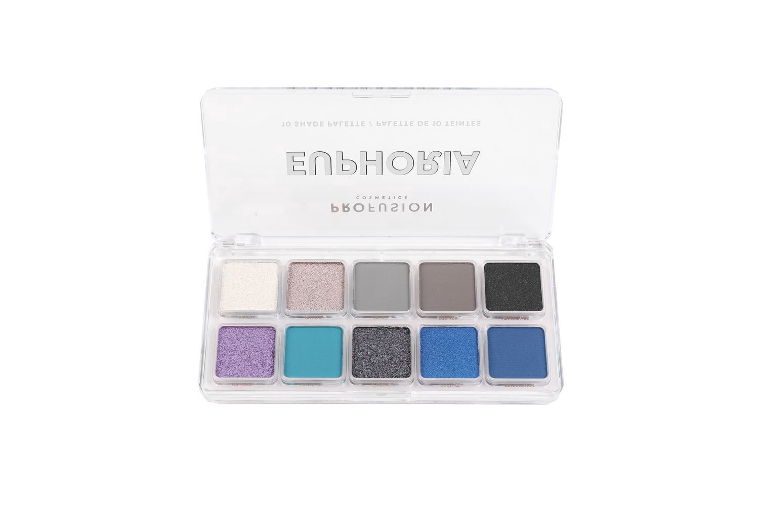 Profusion Cosmetics | Palette de fards à paupières Euphoria 10 teintes