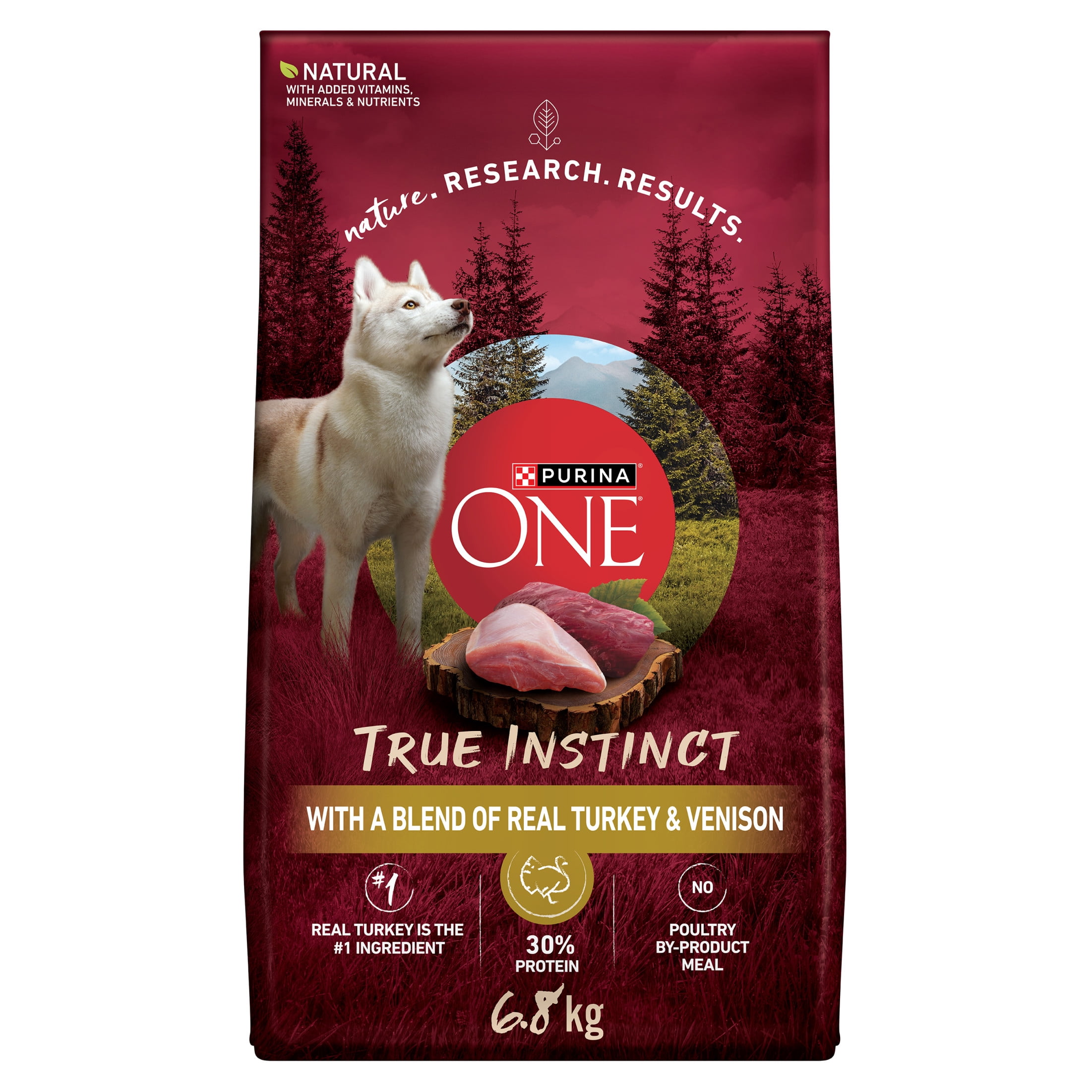 Purina ONE True Instinct Turkey & Venison, Dry Dog Food 6.8kg