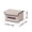 3 C [1x Boîte de Rangement], variante sur Boîte de Rangement Pliable en Tissu Non Tissé pour Vêtements, Dortoir et Garde-Robe, Multicolore
