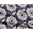 thumbnail image 4 of oneOone Rayon Wine Fabric Florals Sewing Material Print Fabric By The Yard 56 Inch Wide-EQ, 4 of 4