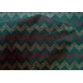 thumbnail image 4 of oneOone Cotton Silk Fabric Chevron Block Decor Fabric Printed BTY 42 Inch Wide, 4 of 4
