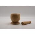thumbnail image 2 of Bamboo Mortar and Pestle DIA 11.8*18CM, 2 of 2
