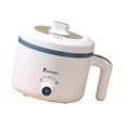 thumbnail image 1 of DOLITY Rice Cooker Mini Hot Pot Cooking Pot Multi Function Household Small Ramen Cooker Nonstick Steak Dumpling Oatmeal Noodles Eggs without steamer, 1 of 9