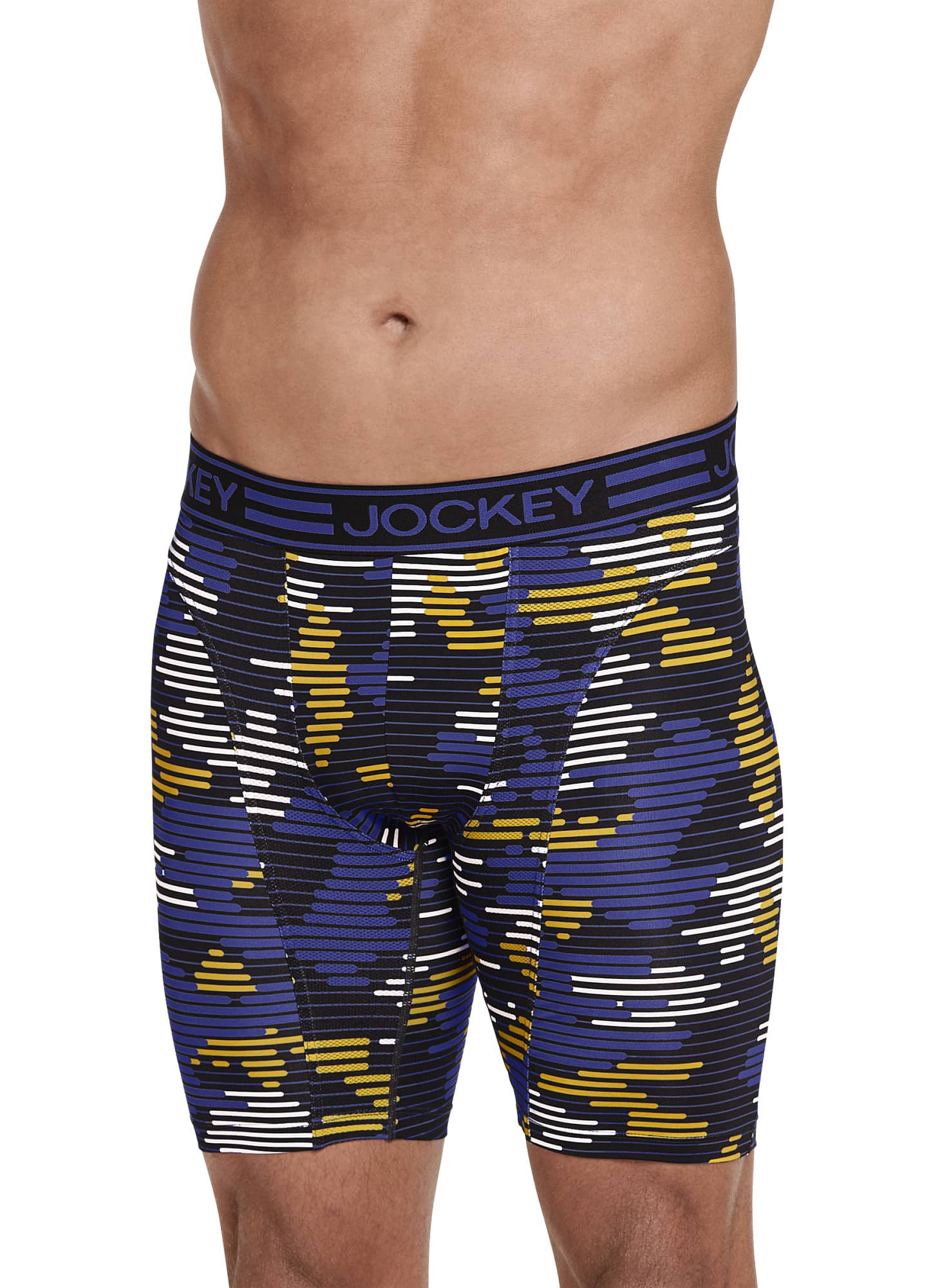 Jockey Sport Slip Mi-Cuisse en Maille Rafraîchissante Performance 9 Pouces