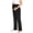 Black, variant on zanvin Maternity Clothes, Spring And Summer New Pregnant WomanThin Solid Mother Casual Comfortable Elastic Full Length Pants, Birthday Gifts