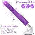 thumbnail image 2 of Xbonp Jouets Sexuels Vibrants à Poussée avec Contrôle par Application, 3 Modes de Poussée et 9 Modes de Vibration, Violet, 2 of 4