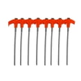 thumbnail image 2 of Holiday Deals! Gspmoly Hexagonal Luminous Nail 8In Screw In Tent Stakes - Ground Anchors Screw In Holiday Deals, 2 of 9