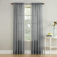 thumbnail image 1 of Mainstays  Crushed Voile Curtain Panel Pair, 1 of 4