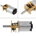 thumbnail image 4 of Moteur à Courant Continu, Petit Moteur de Réduction Durable, 3V 6V 12V pour Serrure Électrique Petite Machine Robot Modèle Jouets, 4 of 8