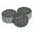 thumbnail image 2 of Inkdotpot 100 Pack Happy Holiday Favor Paper Tags Craft Real Rose Gold Foil Hang Tags, 2 of 6