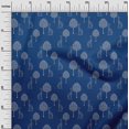 thumbnail image 2 of oneOone Cotton Poplin Fabric Tree & Giraffe Block Printed Fabric 1 Yard 56 Inch Wide, 2 of 4