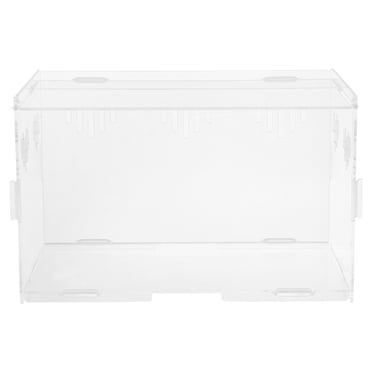 Shisuyan Pet Reptile Terrarium Rectangular 1Pcs 9.8x5.9x5.9in