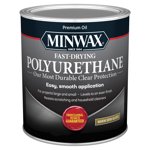 Minwax 63005 1 qt. Semi Gloss Fast Dry Polyurethane - Clear