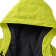 thumbnail image 3 of Men's Waterproof Work Jacket, Hooded Raincoat with Multiple Pockets for Outdoor and Casual Wear, Breathable Nylon Shell, 3 of 8