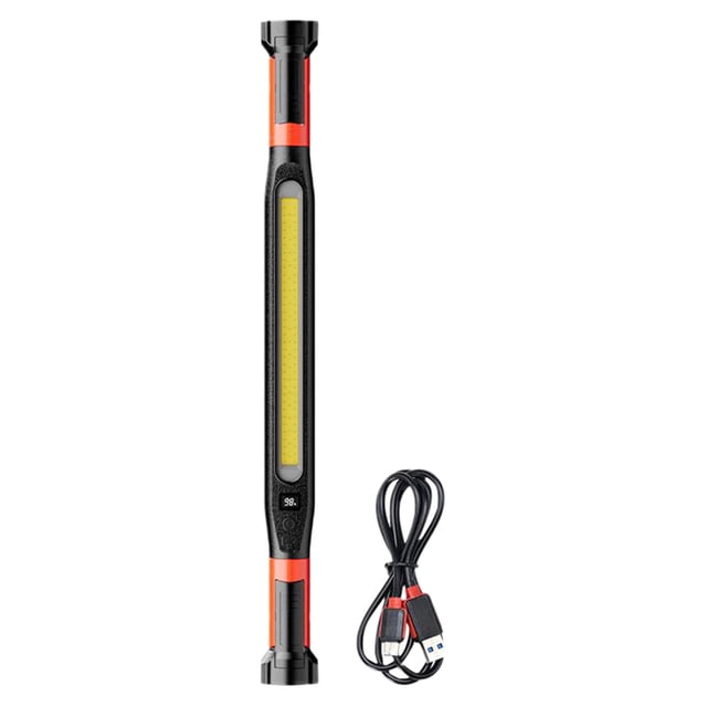 Leojiow Rechargeable Emergency Inspection Work Light For Electrical And Job – Portable Led Work Lamp With Usb C Recharge Durable Ideal For Garage And Home Use Work Light Under Hood 53Cm Utility