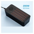 thumbnail image 2 of Chargeur USB à Ports Multiples 200W 40A Station de Charge USB à 40 Ports Adaptateur de Chargeur pour Téléphone Multi-Chargeur, Convivial pour les Clients, 2 of 4