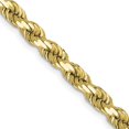 thumbnail image 1 of Quality Gold 10K035-28 10K Yellow Gold 4.5 mm Diamond-Cut 28 in. Rope Chain, 1 of 1
