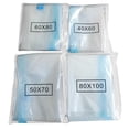thumbnail image 3 of WHEANG Transparent Blue Vacuum Compression Bag Storage Bag Hand Rolled Vacuum Travel Down Jacket Cotton Quilt Moving Storage Bag (boxed With Hand Pump), 3 of 5