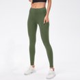 thumbnail image 2 of Timegard Womens Leggings Stretch Skinny Comfy Workout Running Yoga Pant Tights with Pockets Solid Color, 2 of 3