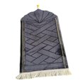 thumbnail image 2 of tredstone Portable Soft Muslim Carpet Area Rugs Eid Wedding Birthday Present Black, 2 of 9