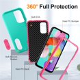 thumbnail image 4 of for Samsung Galaxy A15 Case, Samsung Galaxy A15 Phone Case with Built in Kickstand, Shockproof/Dustproof/Drop Proof Heavy Duty Military-Grade Rugged Protective Cover for Samsung Galaxy A15,Green, 4 of 8