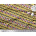 thumbnail image 2 of Soimoi Polyester Crepe Fabric Ikat Southwestern Decor Fabric Printed Yard 42 Inch Wide, 2 of 3