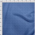 thumbnail image 4 of oneOone Rayon Medium Blue Fabric Floral Craft Projects Decor Fabric Printed By The Yard 56 Inch Wide, 4 of 5
