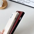 thumbnail image 4 of Étui Carrée pour iPhone 14 - Compatible avec MagSafe, Slim, Brillant, Couleur Unie, Neutres Intemporels, Anti-Rayures, 4 of 5
