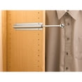 thumbnail image 3 of Rev-A-Shelf 6Inch Extending Metal Closet Valet Clothes Rod Chrome CVL-12-CR, 3 of 8