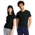 thumbnail image 3 of Hanes T-Shirt à Manches Courtes Col Rond X-Temp pour Hommes, Lot de 2, 2TG, Noir, 3 of 5