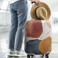 thumbnail image 2 of Travel Luggage Cover Suitcase Protector Fits 18-32 Inch Luggage Wheel Covers Patterned Travel Related Items Flower Luggage Protector Elastic Luggage Anti-scratch Suitcase Cover M, 2 of 5