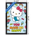 thumbnail image 2 of Hello Kitty - Happy Wall Poster, 22.375" x 34", 2 of 4