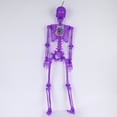 thumbnail image 3 of Halloween Squelette Violet À Led, 3 of 5