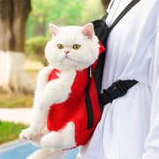 Big Savings! Pet Backpack with Shoulder Strap, Outdoor Portable Mesh Pet Carrier, Breathable Backpack for Cats and Dogs, Travel Backpack for Pets, Comfortable Pet Carrier