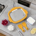 thumbnail image 3 of Home Ice Rolling Machine Including Quick Freezing Plate And 2 Scrapers DIY Homemade Ice Can Make Yogurt And Suitable For Children's Parent Child Activities Pressure Cooker Air Fryer Combo Cooking, 3 of 4