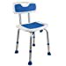 thumbnail image 3 of PCP Siège de Sécurité pour Chaise de Douche, Hauteur Réglable, Traction de Prise de Stabilité, Aide Spa de Qualité Médicale pour Aînés, Soutien à la Récupération de Mobilité, Blanc/bleu, 3 of 10