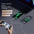 thumbnail image 5 of Magnetic Portable Charger 20000mAh Fast Charging 22.5W Portable MagSafe Power Bank Black 20000MA, 5 of 5