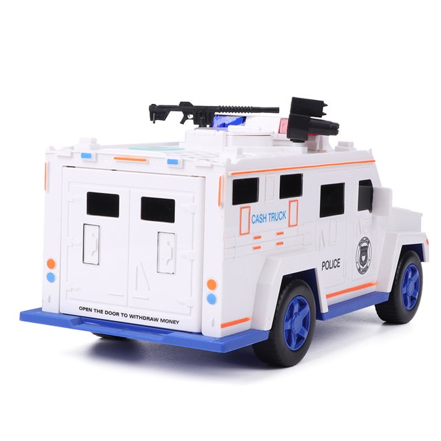 Multi-function, Money Box Music Playing, Coins Saving Box Children Both Cash And Coins White,Black