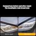 thumbnail image 4 of 120Ml Headlight Restoration Polish Cleaner Fluid For Dull Yellow Haze Removal Car Auto Lamp Lens Clarification Kit, 4 of 6