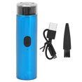 thumbnail image 3 of Mini Electric Shaver, Efficient Electric Trimmer Double Ring Shaver Mesh 360 Degree Floating Face  For Men For Home Blue, 3 of 8