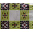 thumbnail image 4 of oneOone Georgette Viscose Fabric Check Ikat Fabric Prints By Yard 42 Inch Wide, 4 of 4
