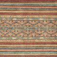 thumbnail image 1 of Ahgly Company Tapis d'Intérieur Carrés Abstraits Rouges Abstraits pour Aire, 5 Pieds Carré, 1 of 6